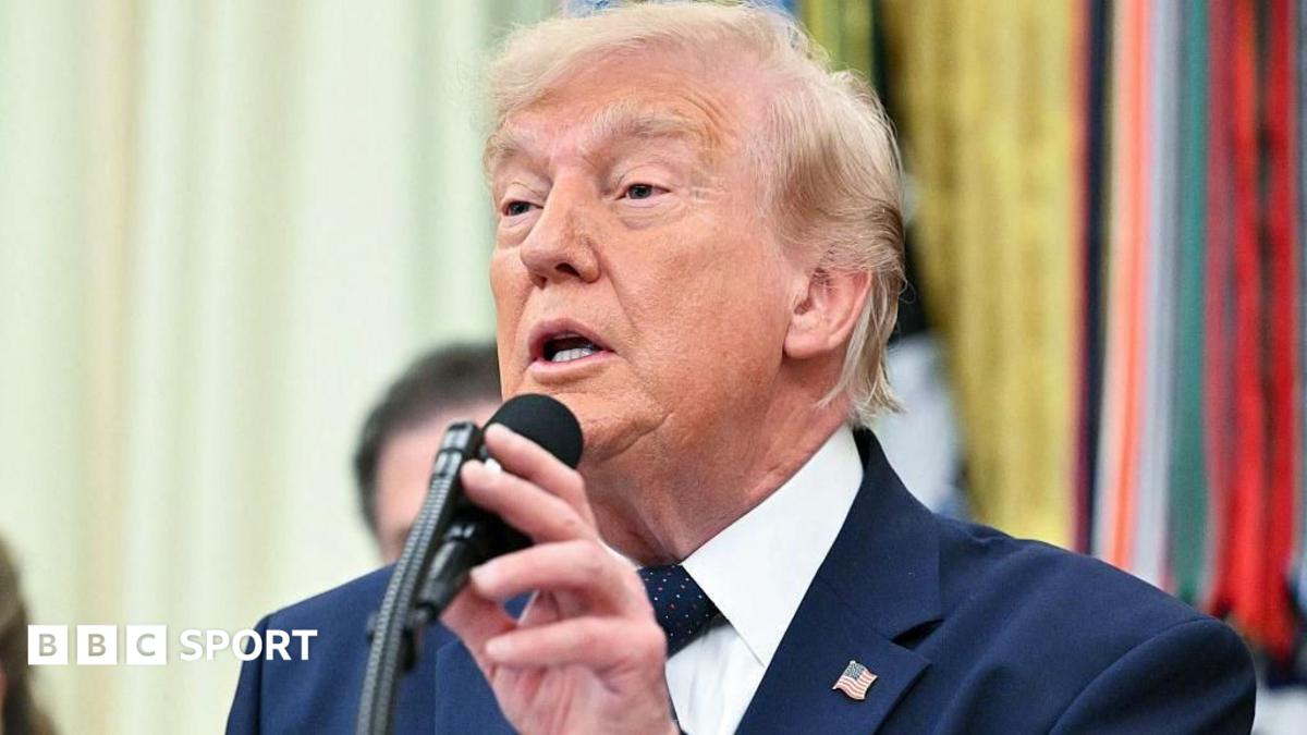 特朗普确认要求国际足联审查巴洛根的红牌禁赛